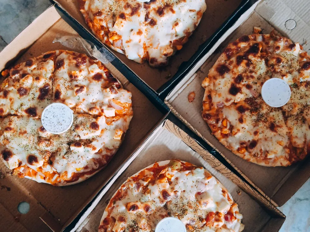 Salle trattoria — 4 pizzas